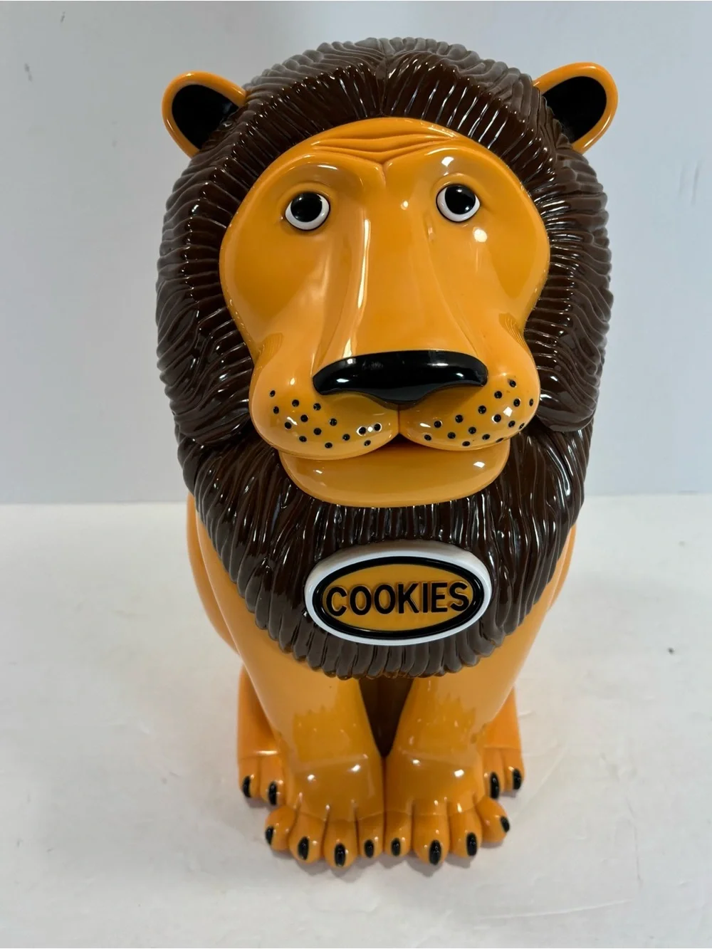 Vintage 1999 The Original Tiger Cookie Jar Roaring Talking Lion ● Working GREAT!